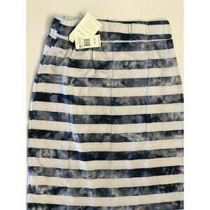 Element Women's Cotton Blend Beach Casual Florence Tie Dye Striped Maxi Skirt